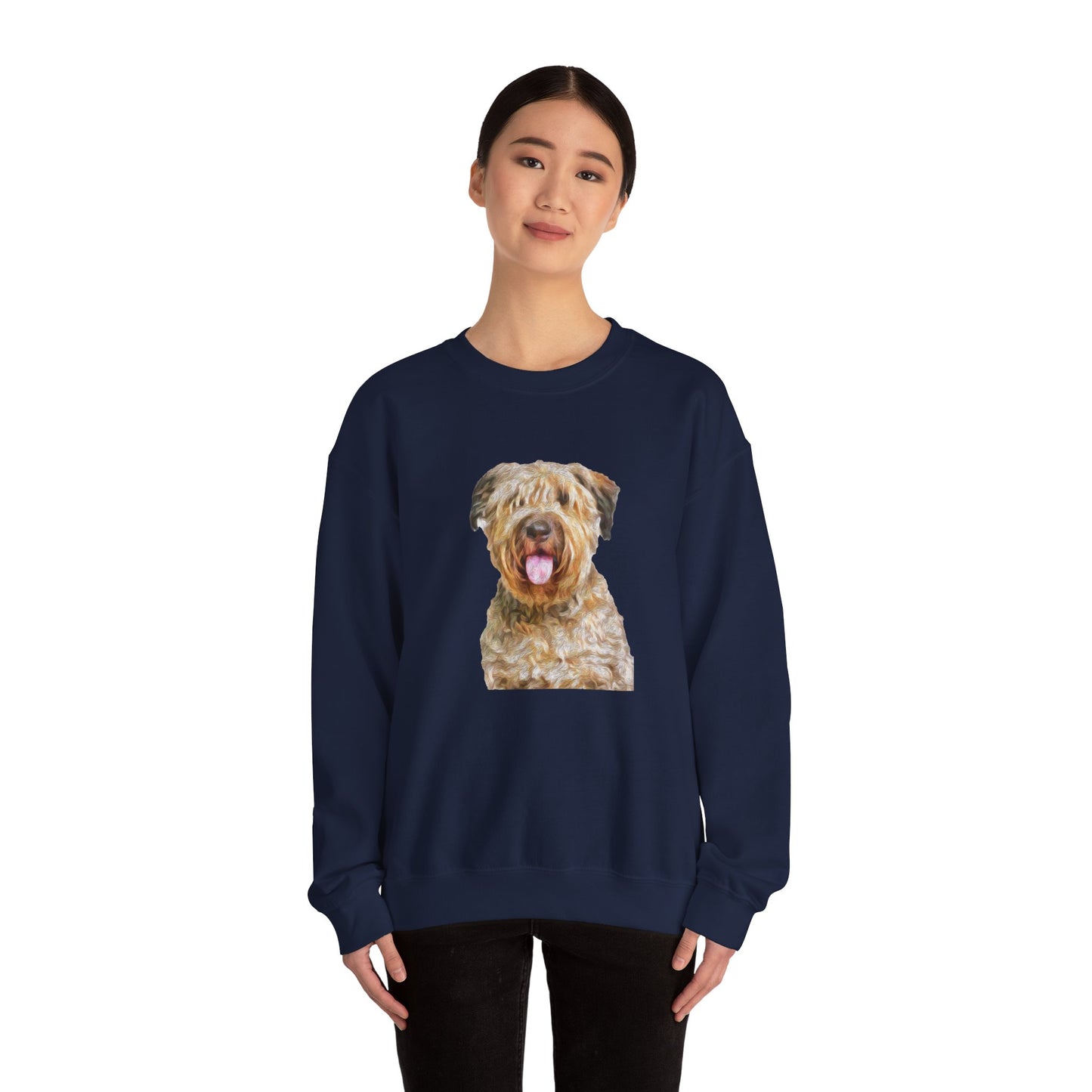 Bouvier des Flandres - Unisex 50/50 Crewneck Sweatshirt
