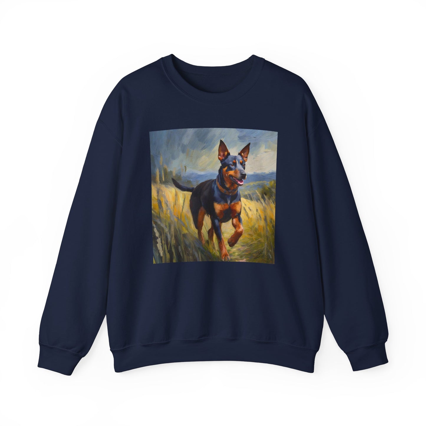 Lancashire Heeler 50-50 Crewneck Sweatshirt