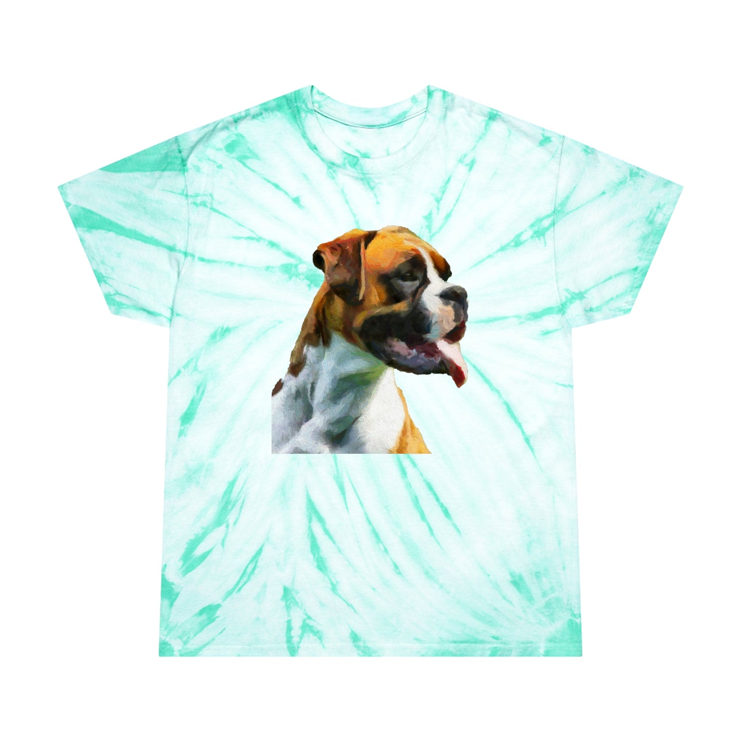 Cooper Unisex Cotton Tie-Dye Tee in Cyclone