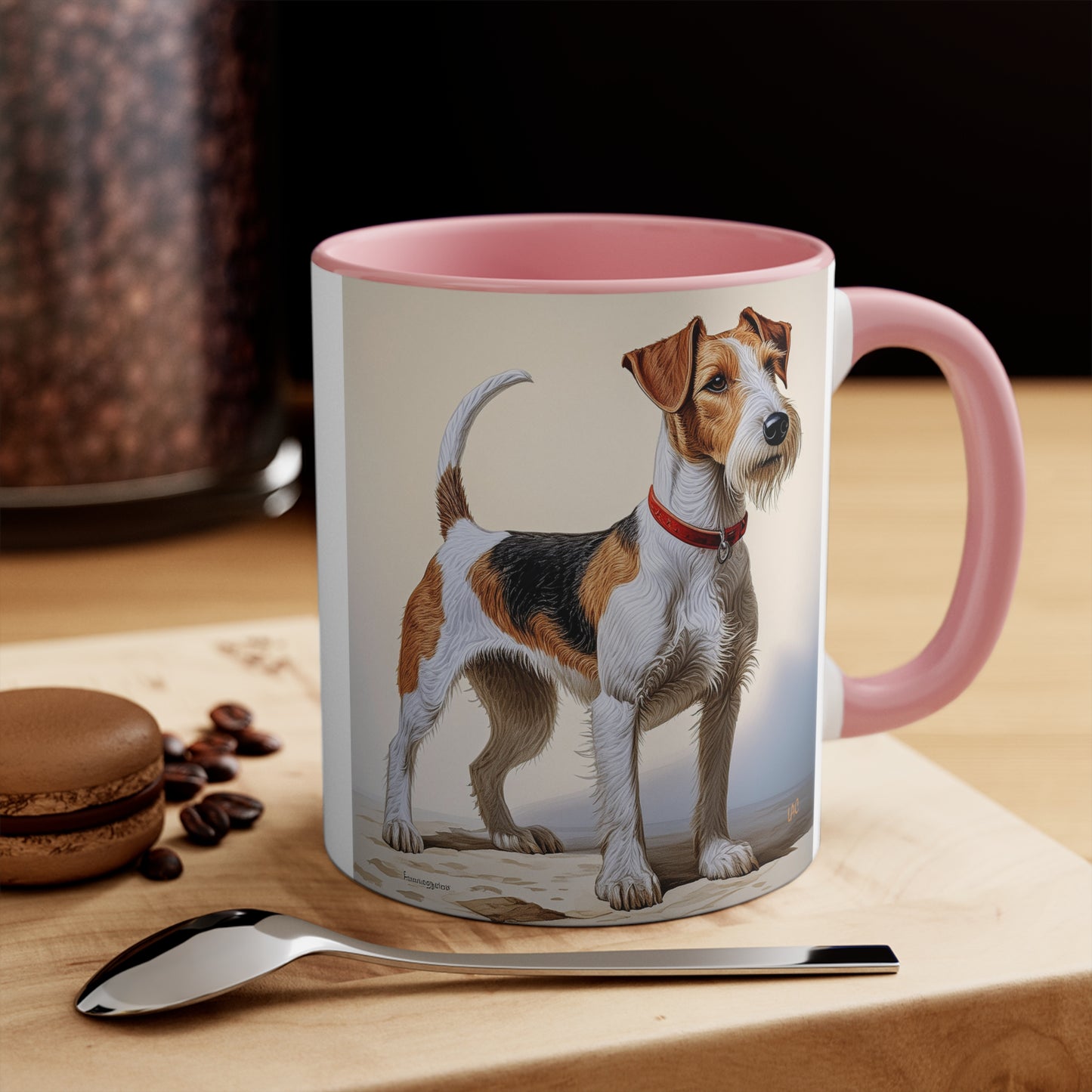Wire Fox Terrier 11oz Ceramic Accent Mug