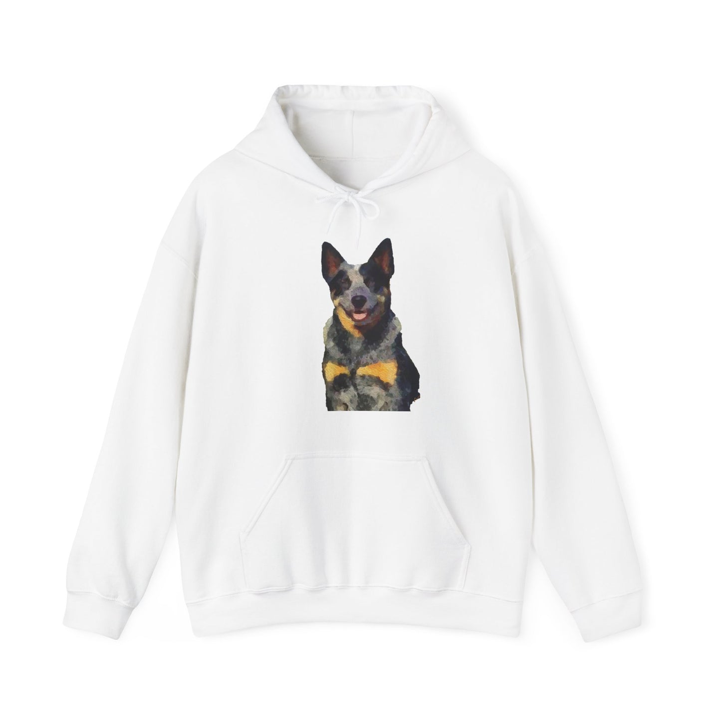 Blue Heeler 'Bailey' Unisex 50/50 Hooded Sweatshirt
