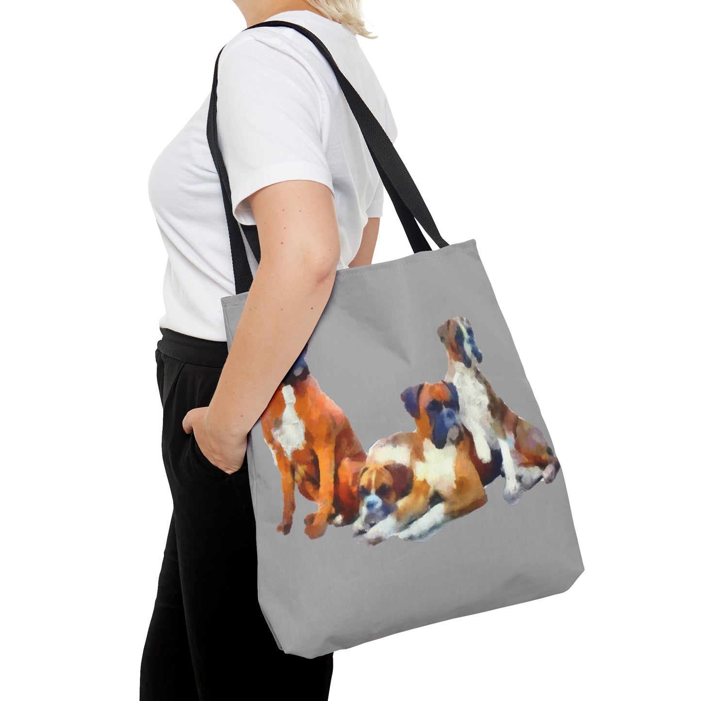 Boxer "Quartet" Tote Bag: Your Stylish Companion