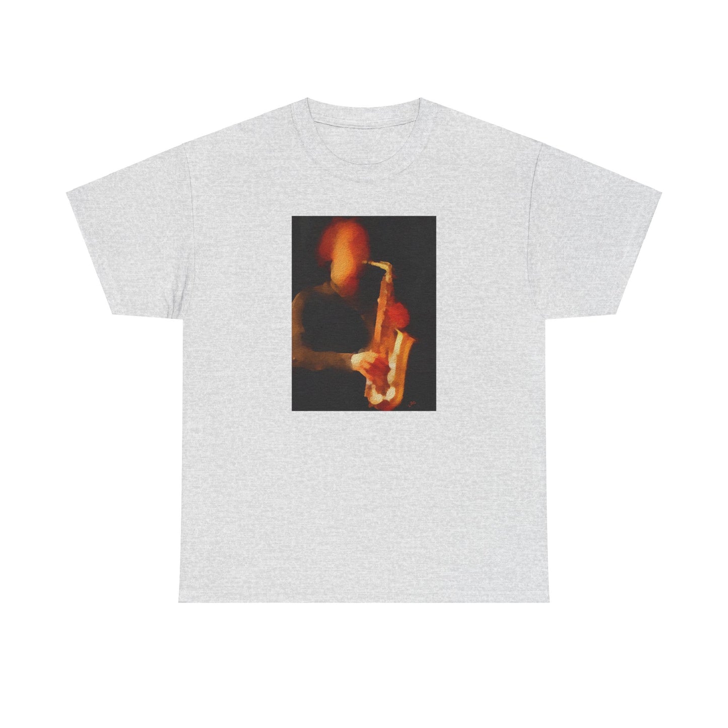 The Saxophonist Unisex Heavy Cotton Tee