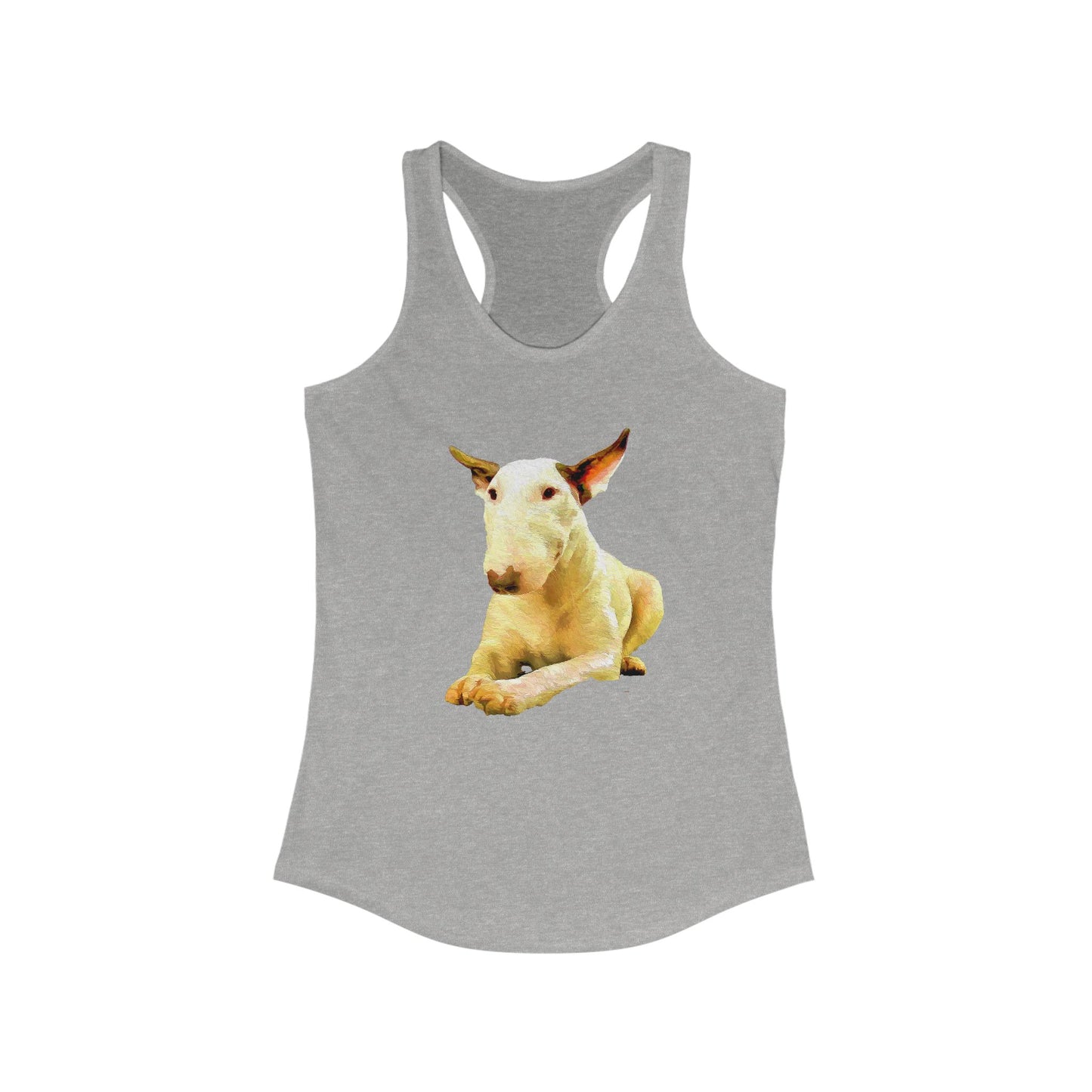 English Bull Terrier Women's Racerback Tank