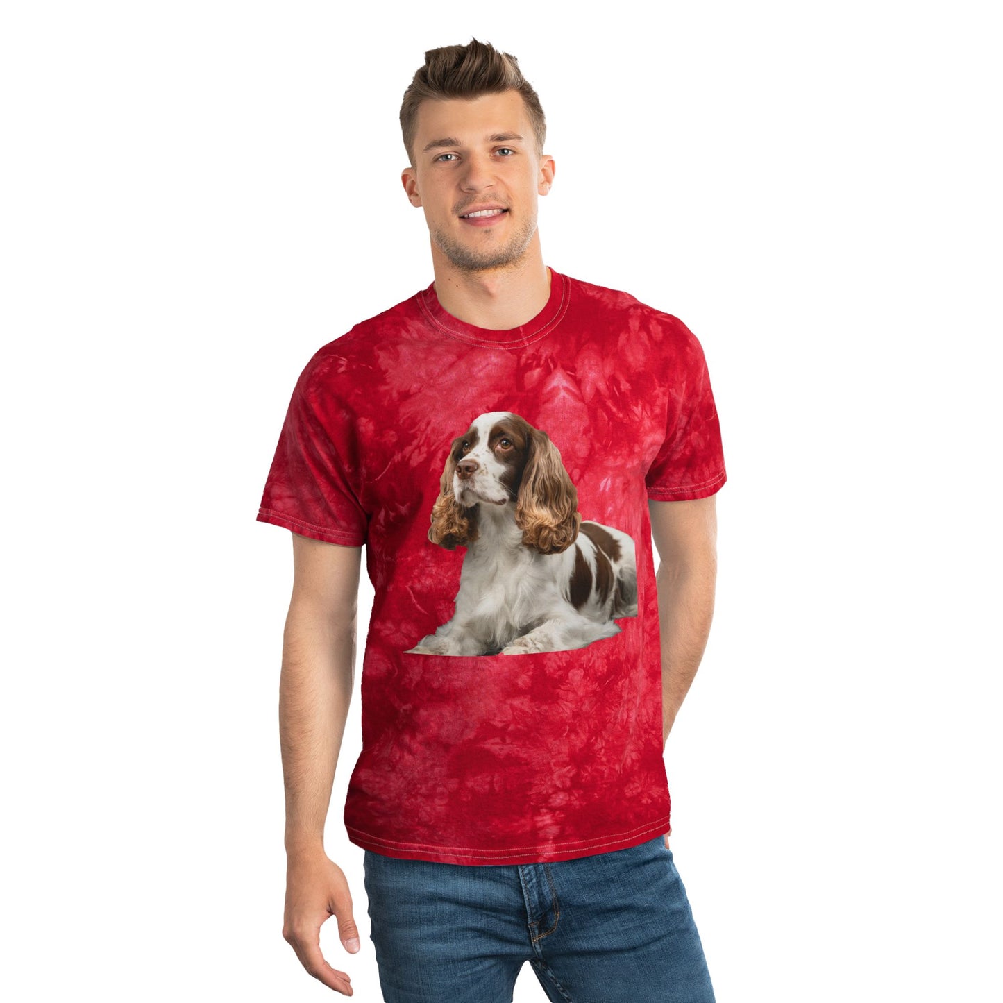 Classic Tie-Dye Tee by French Spaniel