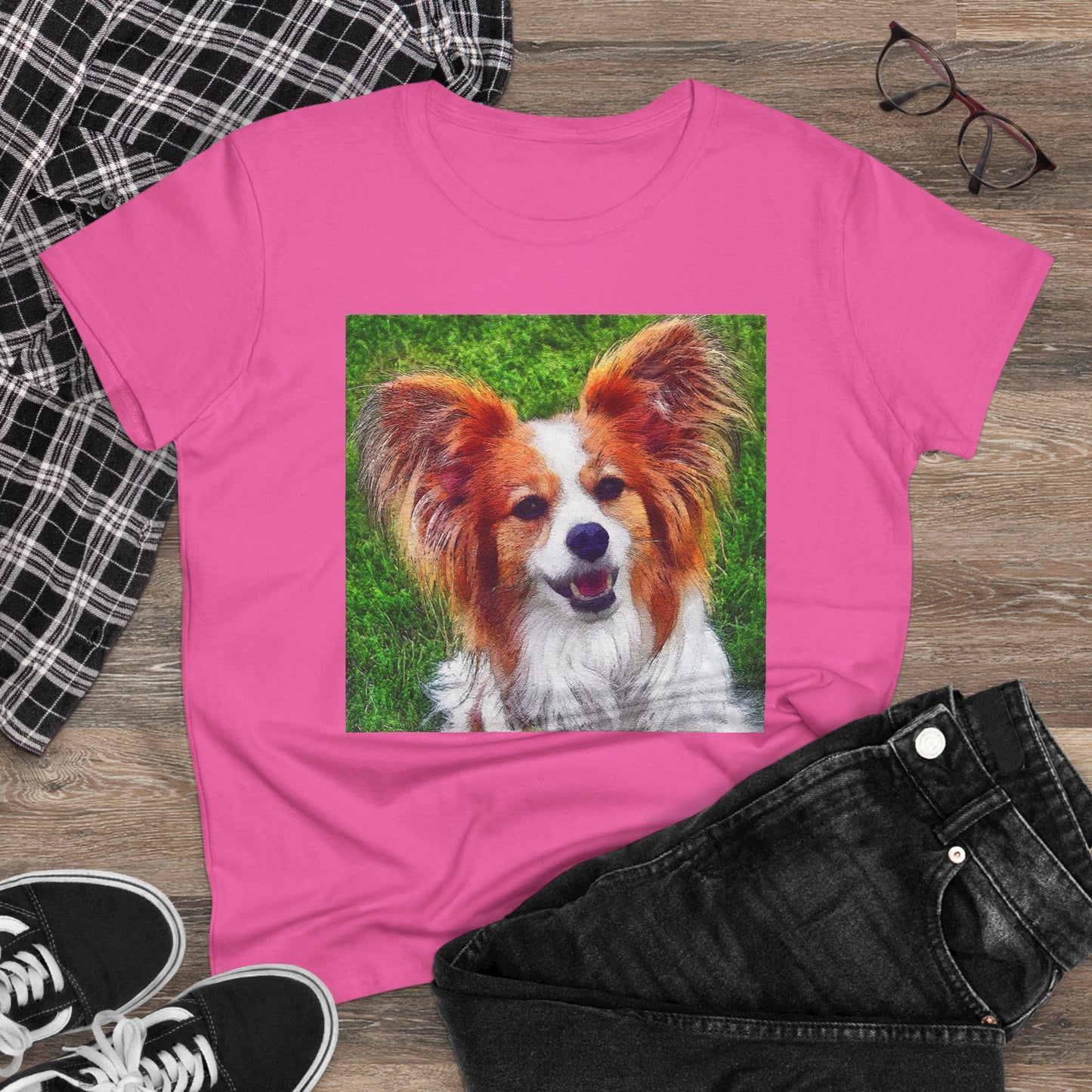 Papillon 'McQueen' Women's Midweight Cotton Tee