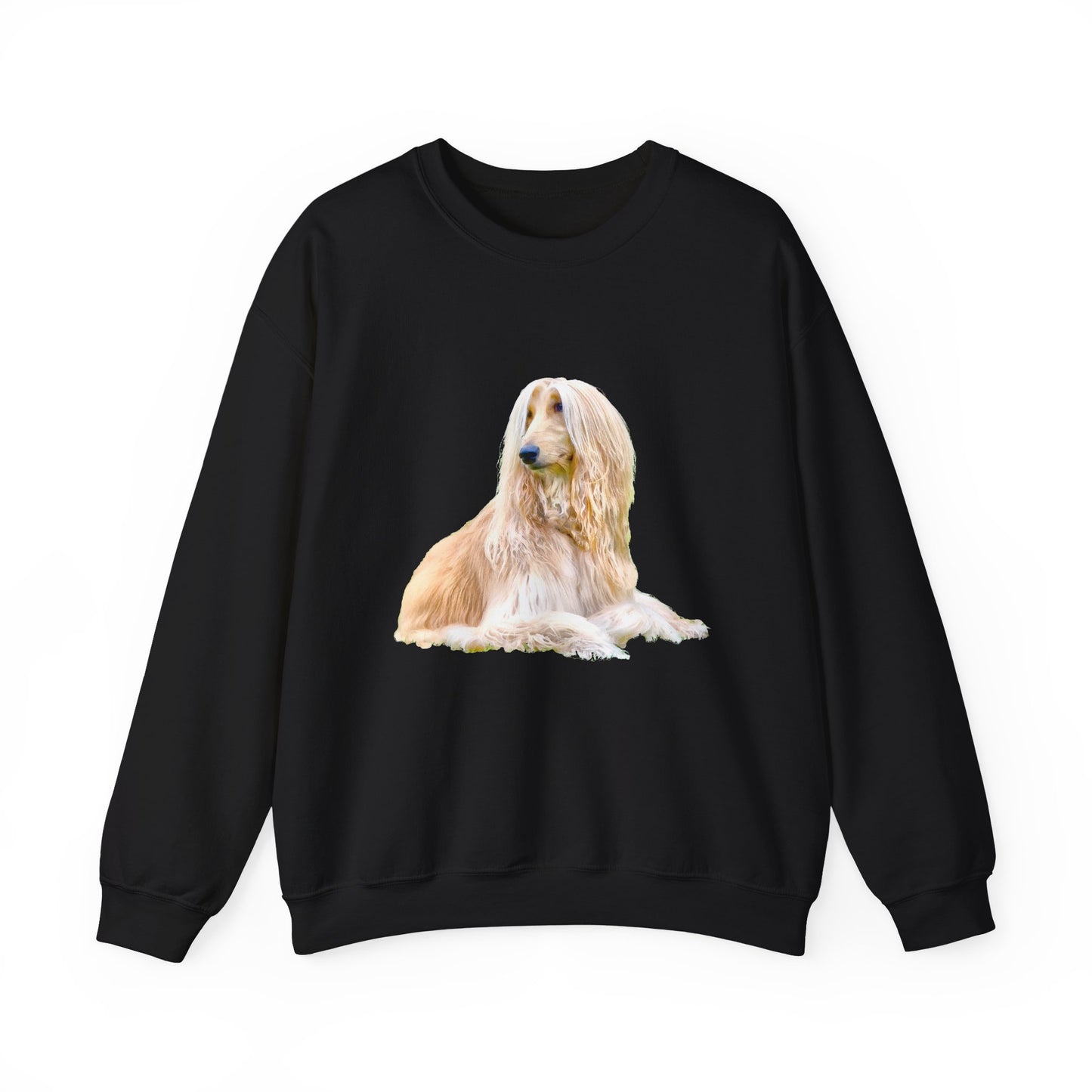 Afghan Hound Unisex 50/50 Crewneck Sweatshirt