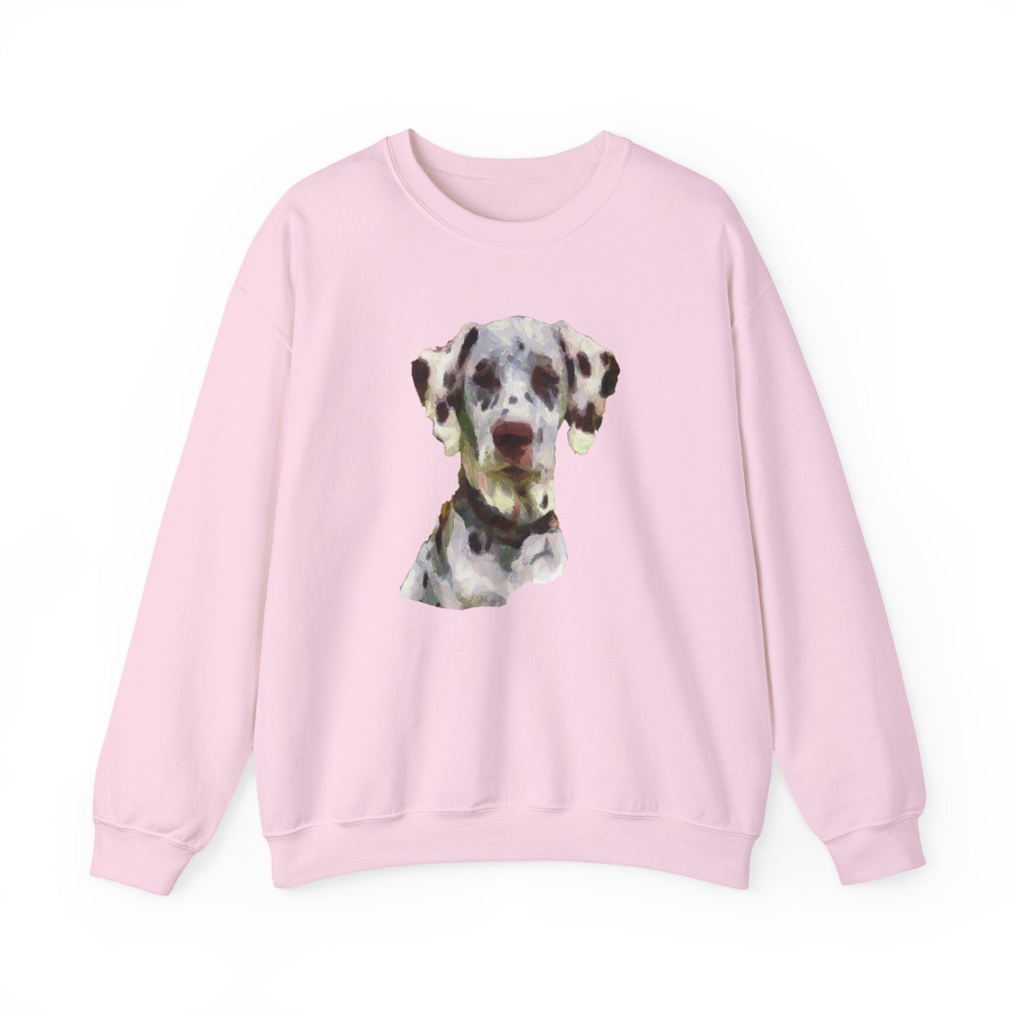 Dalmatian 'Impressionistic' Crewneck Sweatshirt