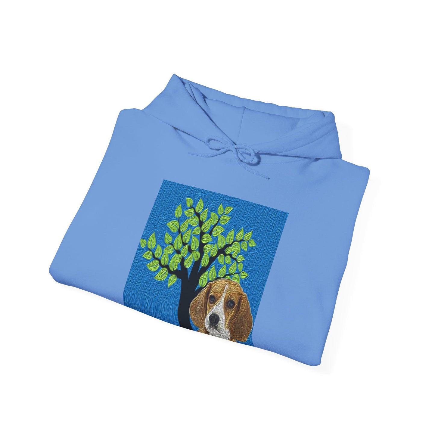 Beagle 'Hopper' Unisex 50/50 Hoodie