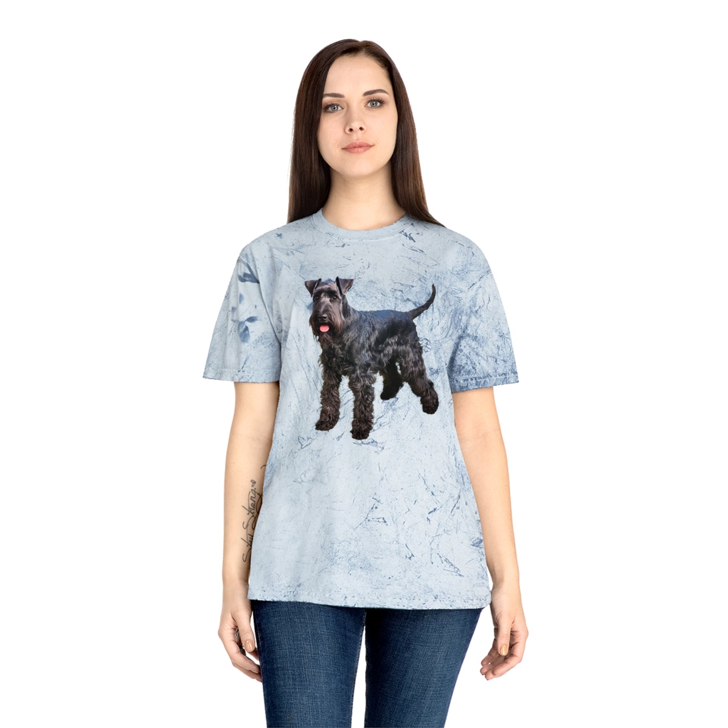 Kerry Blue Terrier Unisex Color Blast T-Shirt