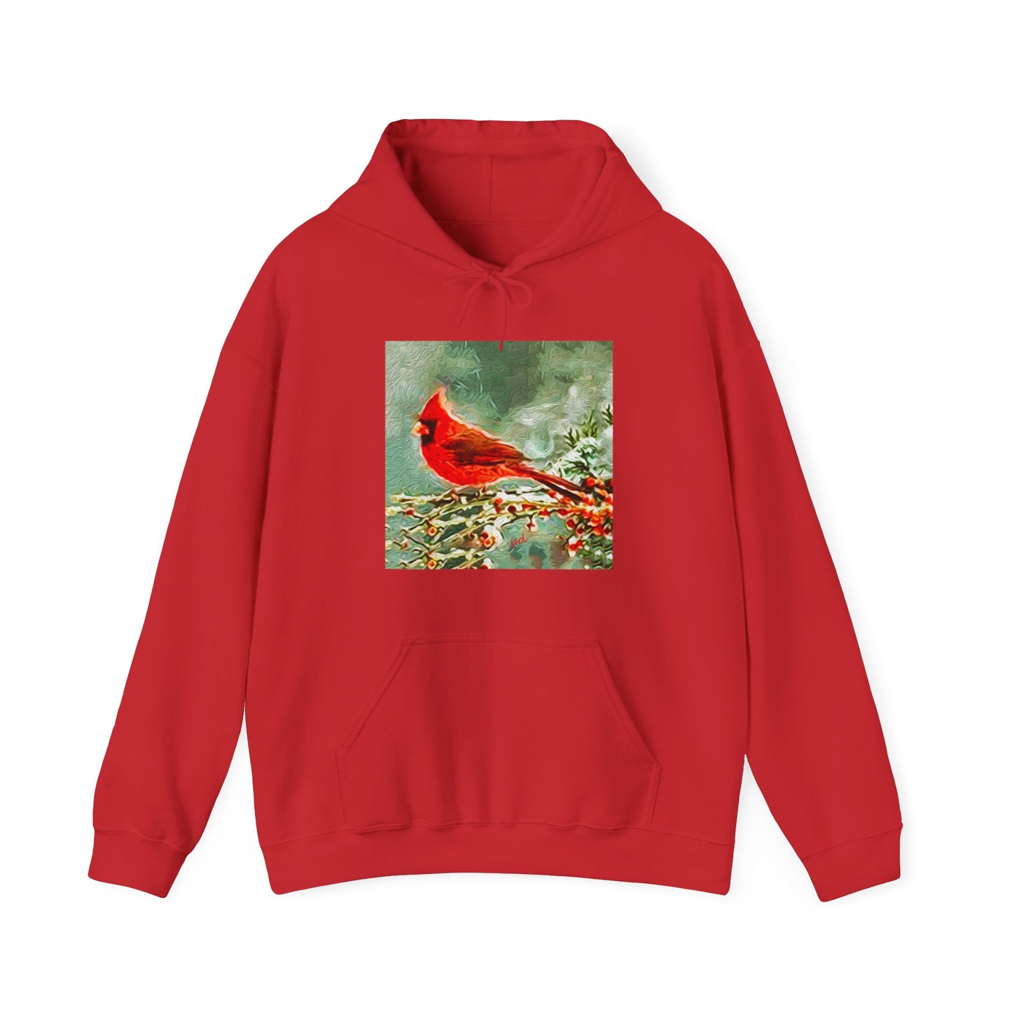 Winter Cardinal Classic 50/50 Hoodie