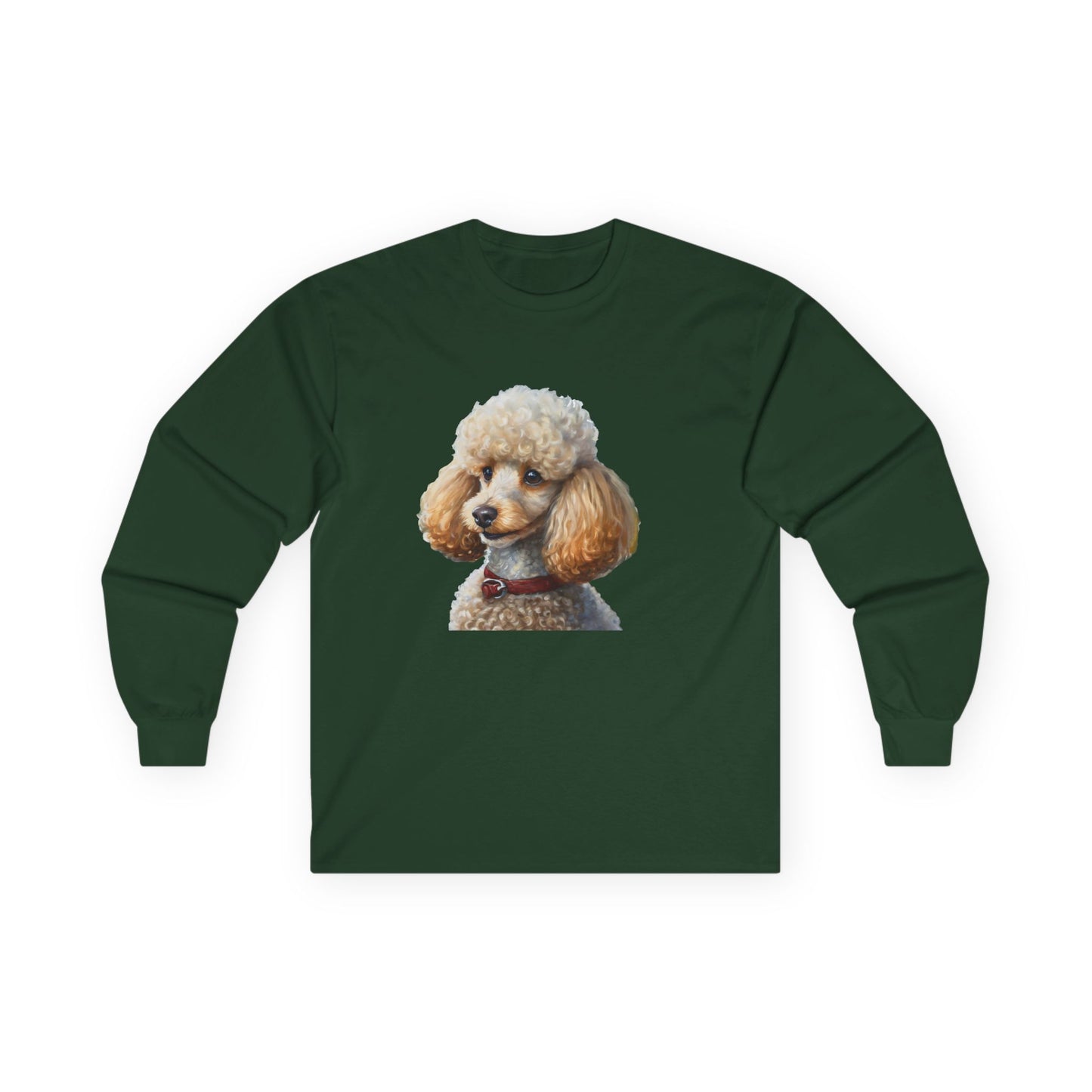 Standard Poodle #2 - Classic Cotton Long Sleeve Tee