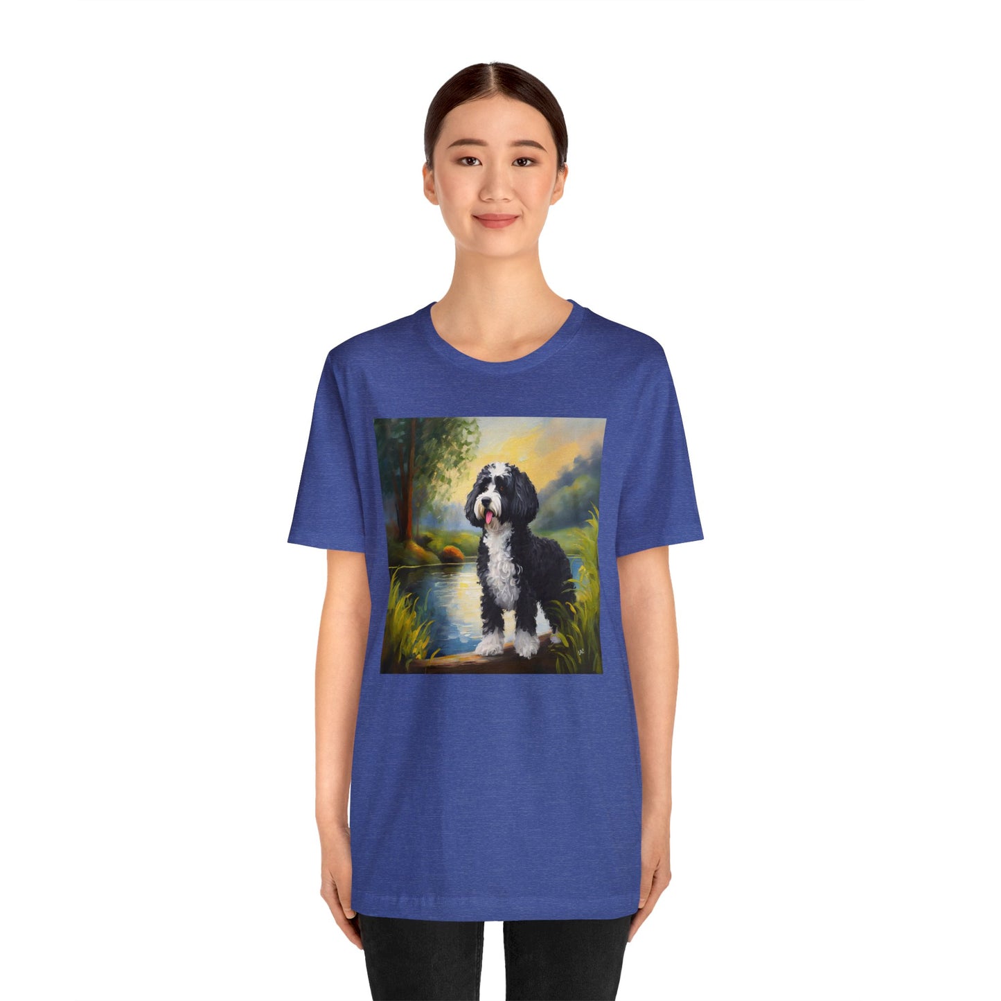 Portuguese Water Dog Jersey Short Sleeve Tee