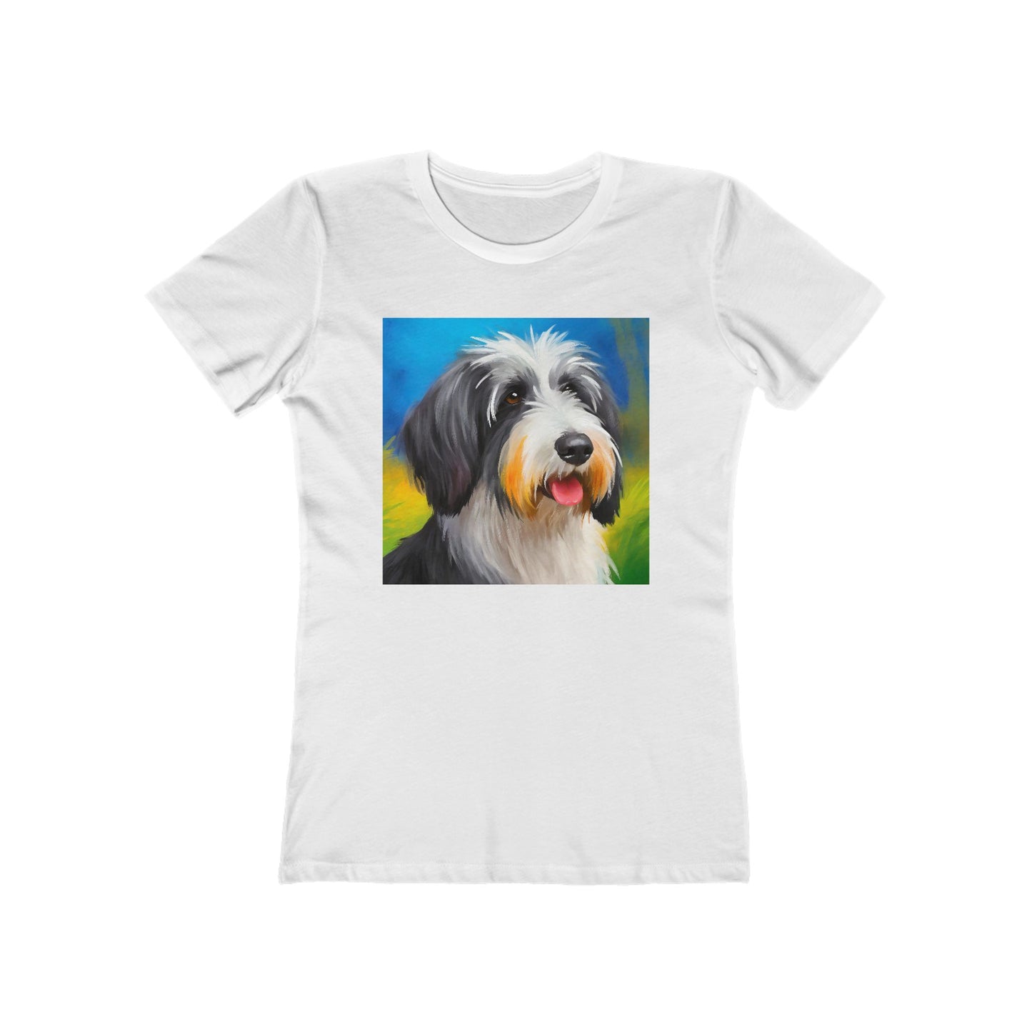 Polish Lowland Sheepdog Women's Slim Fitted Tee