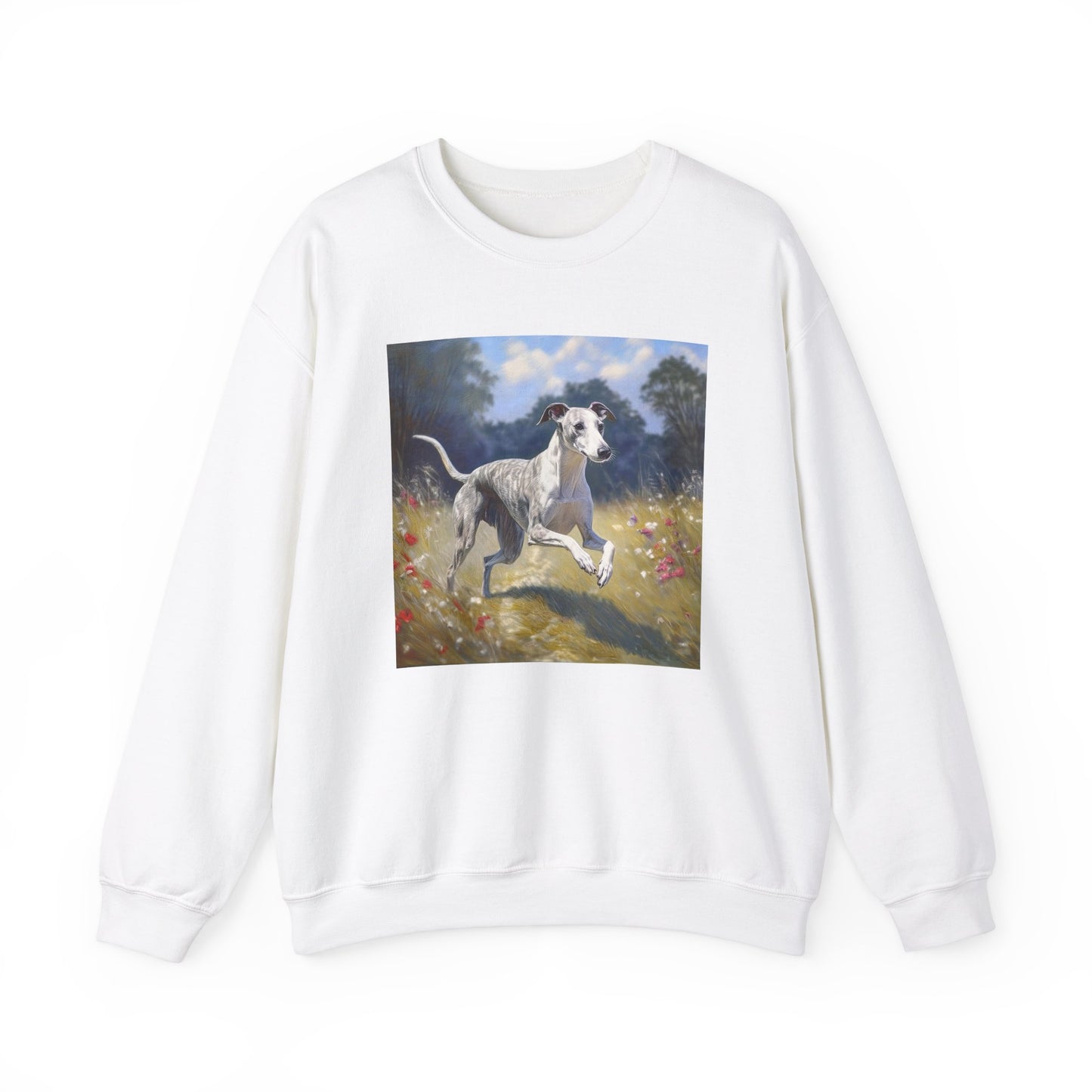 Whippet -- Unisex 50/50 Crewneck Sweatshirt