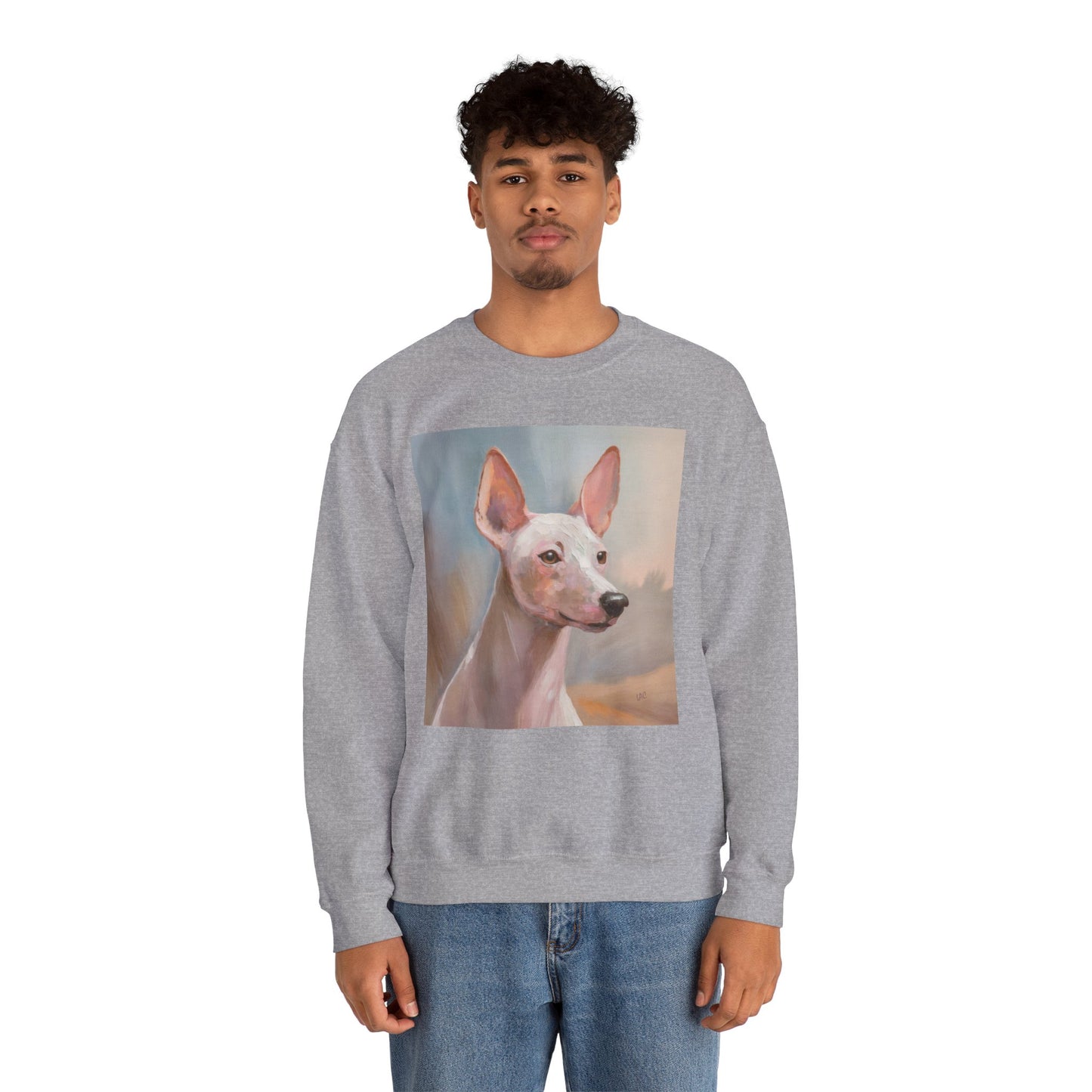 Xoloitzcuintli 'Mexican Hairless' Crewneck Sweatshirt