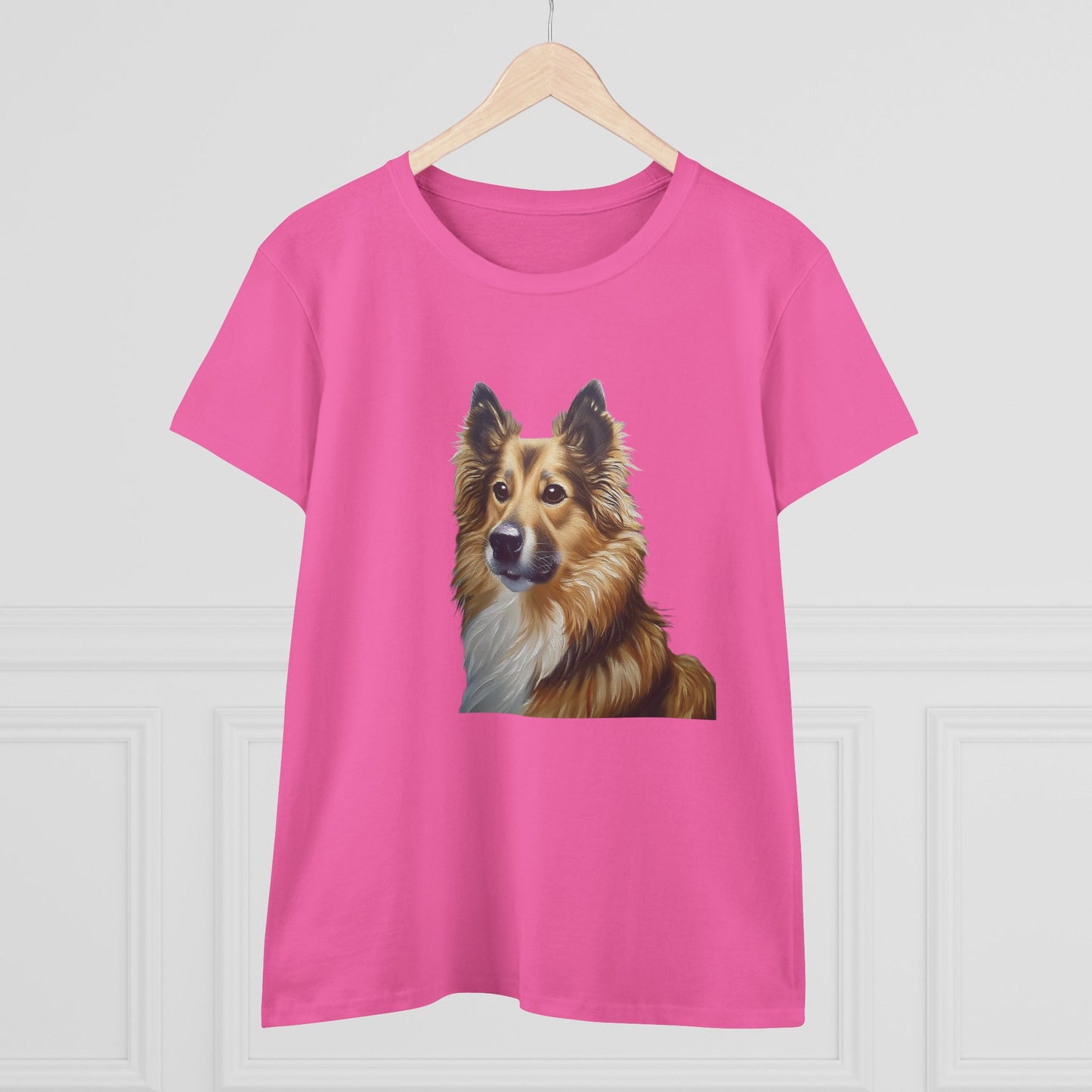 Icelandic Sheepdog Women's Midweight Cotton Tee