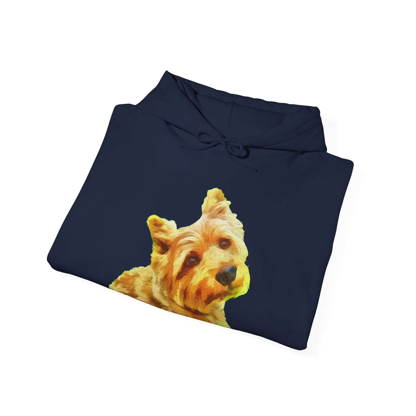 Norwich Terrier Unisex 50/50 Hoodie: Cozy Canine Style