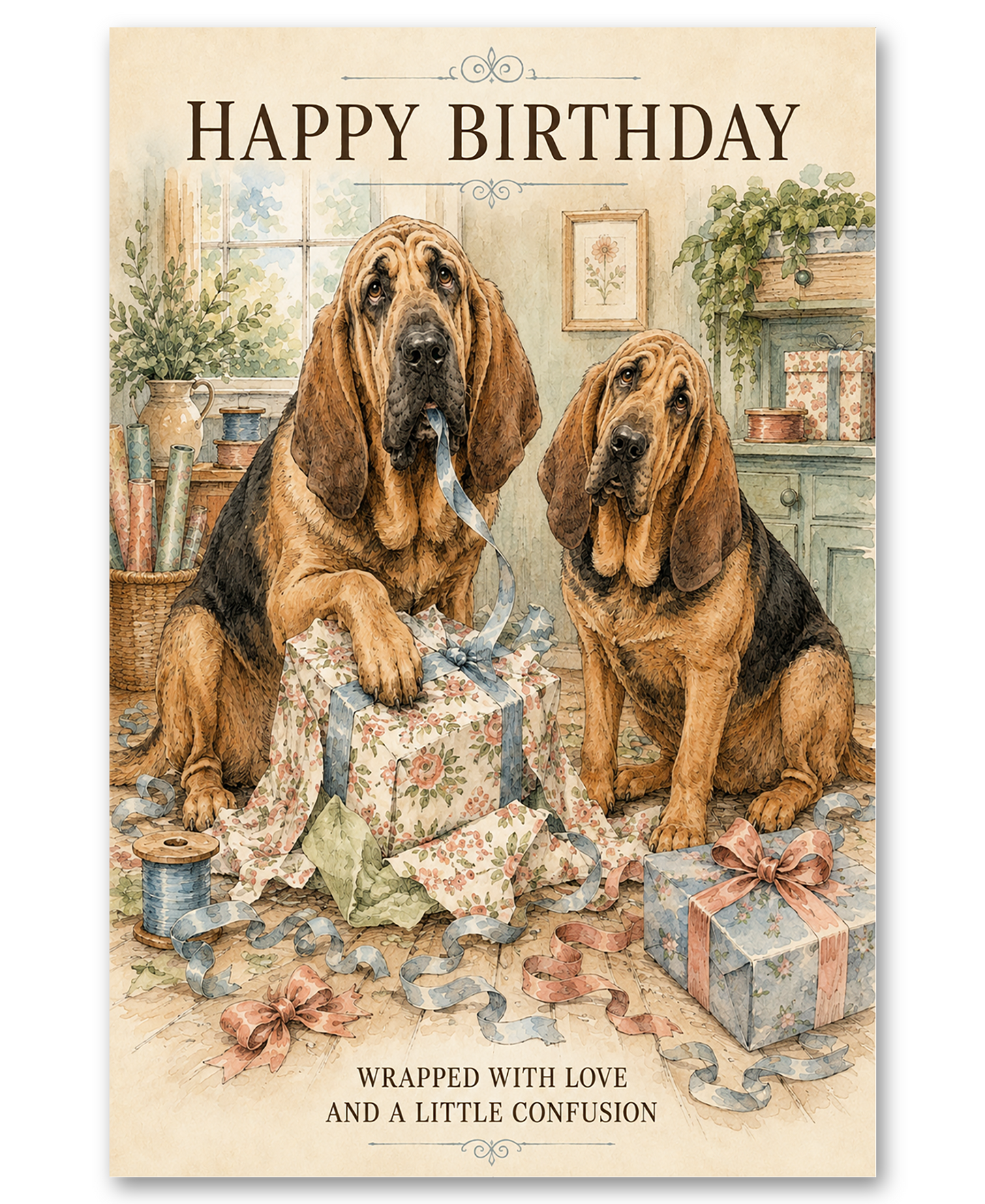 Bloodhounds - Birthday Wrapped With Love and A Little Confusion
