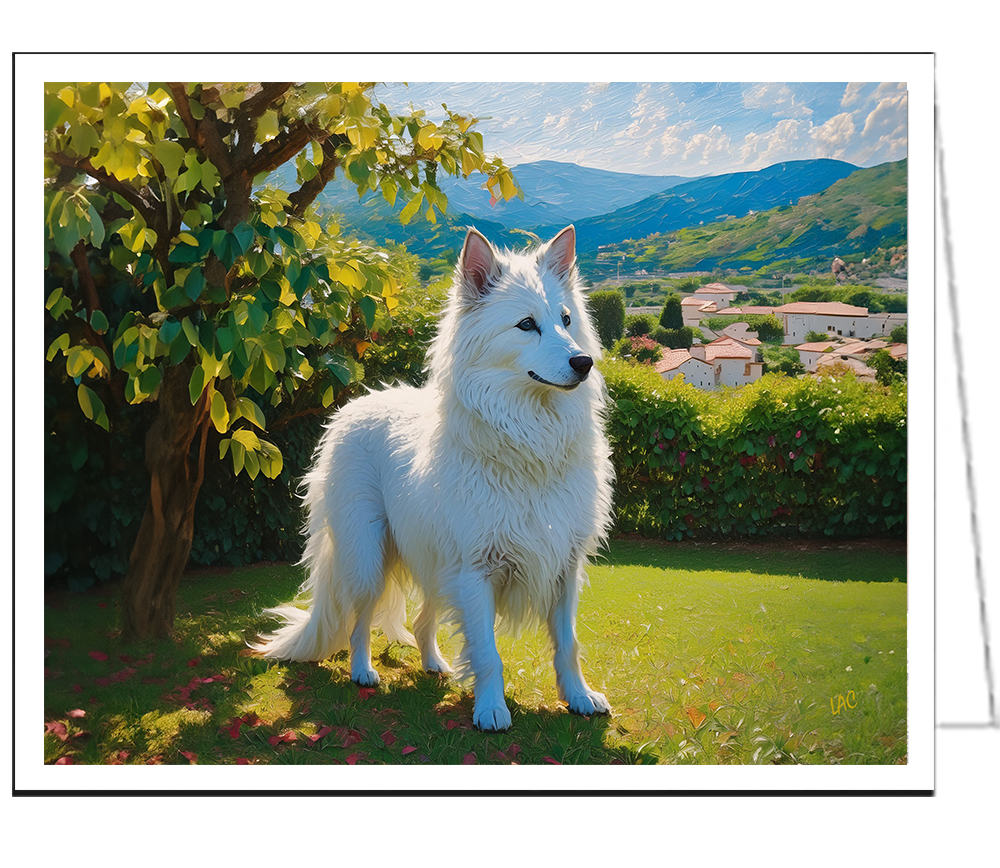 Volpino Italiano - Fine Art Notecards - Set of Six