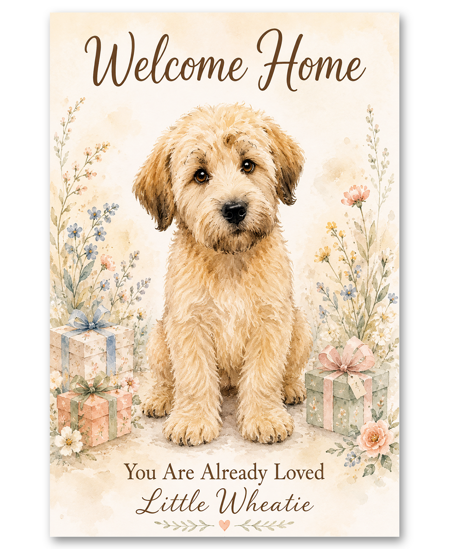 Soft Coated Wheaten Terrier - Welcome Home New Puppy