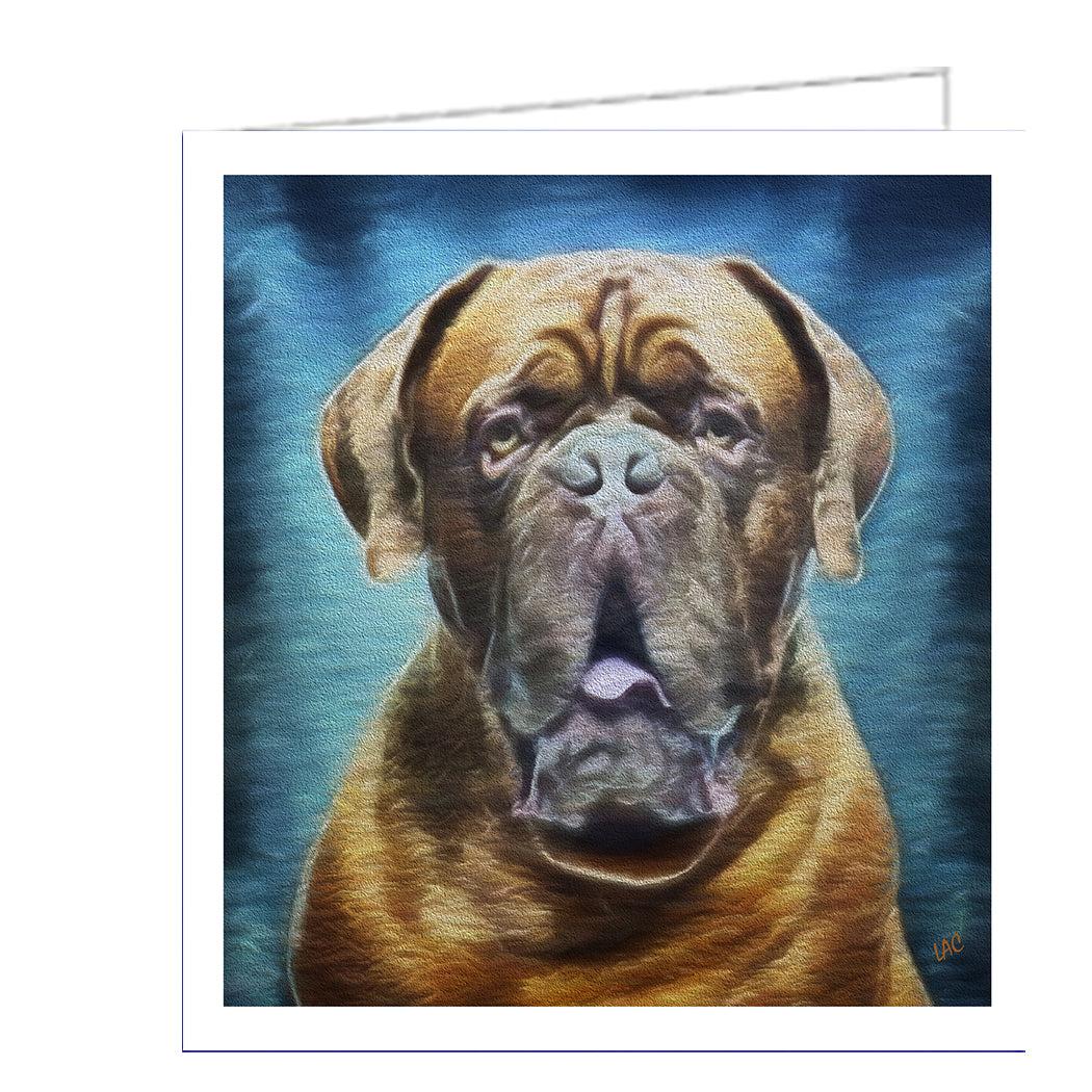 Dogue de Bordeaux Fine Art Notecards - Set of Six