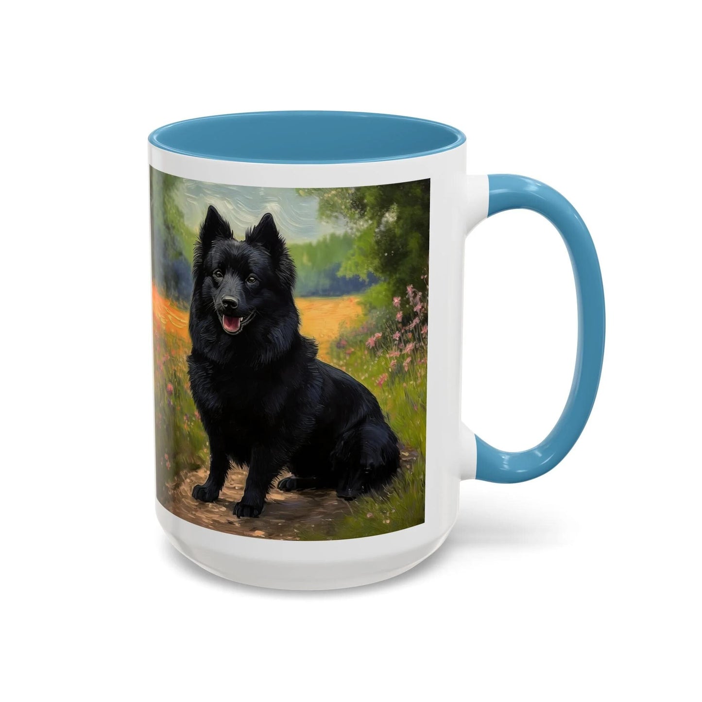Schipperke Accent Coffee Mug - Perfect for Dog Lovers
