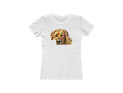 Rhodesian Ridgeback 'Zulu' - Women's Slim Fit Ringspun Cotton T-Shirt