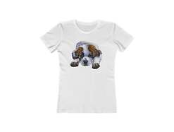 St. Bernard 'Sontuc' - Women's Slim Fit Ringspun Cotton T-Shirt