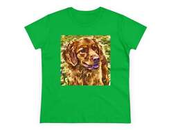 Nova Scotia Duck Tolling Retriever Women's Midweight Cotton Tee