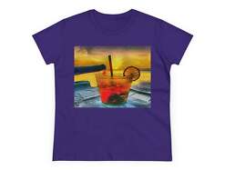 Sunset Cocktail Hour - Women's Midweight Cotton Tee