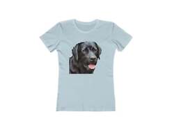 Labrador Retriever 'Rizzo' Women's Slim Fit Ringspun Cotton T-Shirt