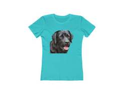 Labrador Retriever 'Rizzo' Women's Slim Fit Ringspun Cotton T-Shirt