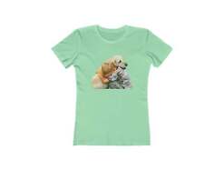 Yellow Labrador Retriever - Women's Slim Fit Ringspun Cotton T-Shirt