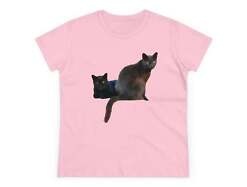 Cats of Greece 'Sifnos Sisters' Women's Midweight Cotton Tee