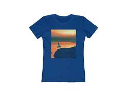 Kastro Sunset (Sifnos, Greece) - Women's Slim Fit Ringspun Cotton T-Sh