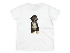 Portuguese Water Dog 'Loco' Women's Midweight Cotton Tee