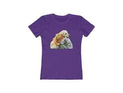 Yellow Labrador Retriever - Women's Slim Fit Ringspun Cotton T-Shirt