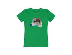 Parson Jack Russell Terrier - Women's Slim Fit Ringspun Cotton T-Shirt