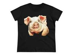 Pig 'Petunia' Women's Midweight Cotton Tee