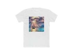 Greek Islands - Aegean Enchantment - Men's Fitted Cotton Crew Tee