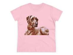 Rhodesian Ridgeback 'Thor' Women's Midweight Cotton Tee