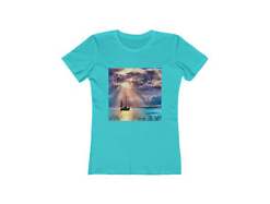 Greek Islands 'Aegean Enchantment' - Women's Slim Fit Ringspun Cotton