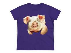 Pig 'Petunia' Women's Midweight Cotton Tee
