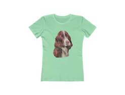 English Springer Spaniel - Women's Slim Fit Ringspun Cotton T-Shirt