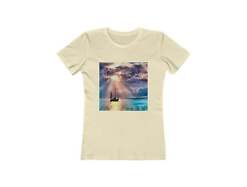 Greek Islands 'Aegean Enchantment' - Women's Slim Fit Ringspun Cotton