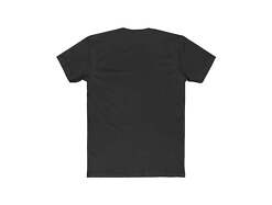 Wide-Eye Cat - Men's Fitted Cotton Crew Tee