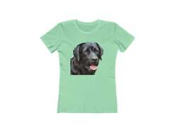 Labrador Retriever 'Rizzo' Women's Slim Fit Ringspun Cotton T-Shirt