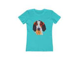 Treeing Walker Coonhound - Women's Slim Fit Ringspun Cotton T-Shirt