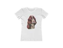 English Springer Spaniel - Women's Slim Fit Ringspun Cotton T-Shirt